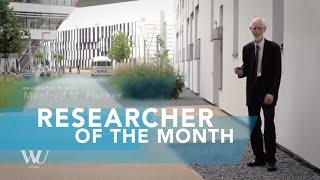 Manfred M. Fischer - Researcher of the Month - September 2016