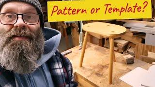 Pattern or Template A Stool - How to Reverse Engineer a stool