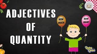 Adjectives Of Quantity | Learning In Elvis’ Kitchen | Grammar For Kids | 7 - 8 Years | Roving Genius