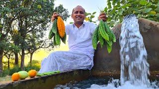 Bharwan Karela Recipe | Bitter Gourd | Stuffed Karela | Grandma's Village Style | Mubashir Saddique