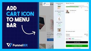 How to Add WooCommerce Cart Icon to Menu Bar for Free