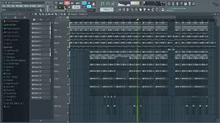 GHOSTEMANE - John Dee Instrumental (Remade by iso-tope) FL Studio+flp