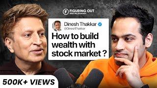 Stock Market, Money Making Secrets, Investment & Rich Life - Dinesh Thakkar | FO202 Raj Shamani