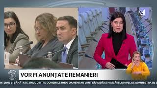 Vor fi anunțate remanieri