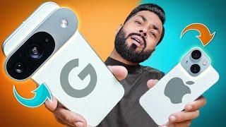 Google Pixel 9 Unboxing Feat. iPhone 15 Best Compact Flagship Is..