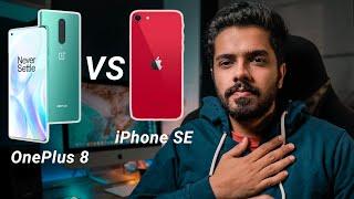OnePlus 8 vs iPhone SE (2020): Which one to get?!