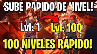 LA MEJOR GUIA PARA SUBIR 100 NIVELES RAPIDO EN LA TEMPORADA 3 CAPITULO 5 DE FORTNITE ...!!