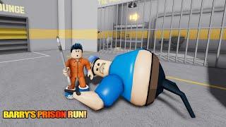 POLİS BARRY'S KIZGIN MAHKUMLAR DÖVDÜ !!! | ROBLOX BARRY'S PRISON RUN!