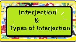 Types of Interjections