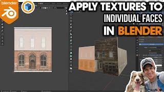 Applying DIFFERENT TEXTURES to Individual Faces in Blender