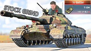 The Soviet Strongest HEAVY TANK: T-10M Stock GRIND Experience 