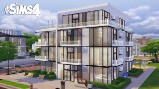 Modern APARTMENT with 6 Unit | The Sims 4 For Rent | No CC | Stop Motion Build