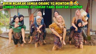 SERU BIKIN NGAKAK‼️KESERUAN GADIS DAN JANDA DESA SAAT MUSIM HUJAN DI PELOSOK PEDESAAN SUKABUMI