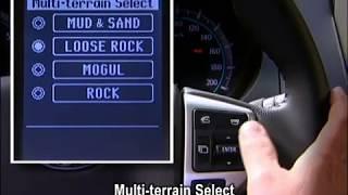 2009 PRADO MULTI-TERRAIN SELECT SWITCH OPERATION