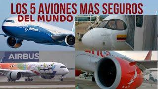 TOP 5 de los Aviones mas Seguros del Mundo