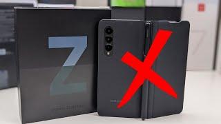 Samsung Galaxy Z Fold 3 Flip Cover With S-Pen Case Review - What A FLOP