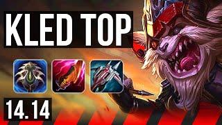 KLED vs DARIUS (TOP) | 72% winrate, 7 solo kills, 11/2/2, Dominating | EUW Master | 14.14