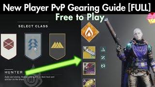 New Player PvP Gearing Guide [Complete Walkthrough] | Free to Play | Destiny 2 S23