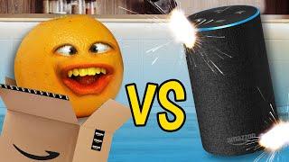 Annoying Orange vs Amazon Alexa! (ft. Rebecca Parham)