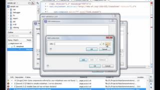 Validation Scenario in Oxygen XML Editor 12.1