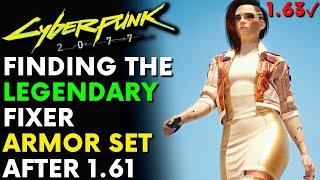 Cyberpunk 2077 - How To Get Legendary Fixer Armor Set | Patch 1.63 (Locations & Guide)