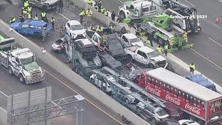 NTSB report reveals new details on 2021 deadly, 133-vehicle pileup in Fort Worth