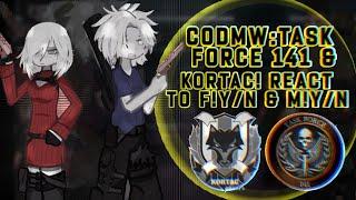 |•CODMW:TASK FORCE 141 & KORTAC REACT TO F!Y/N & M!Y/N•|•1/1•|•PUT ON 2X•|•READ DESCRIPTIO•|