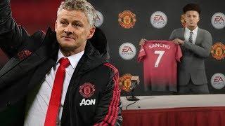 OLE GUNNAR SOLSKJAER MANCHESTER UNITED REBUILD!! FIFA 19