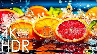 Fruit 4K - Best of Dolby Vision 4K HDR 60fps ( Colorfully Dynamic )