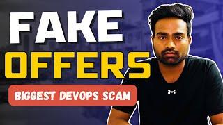 They are selling my Free DevOps Course for 18K to release the Offer Letters |  Be Alert 