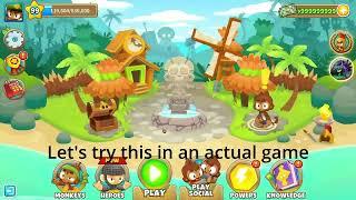 BTD 6 Race Button Mod Showcase