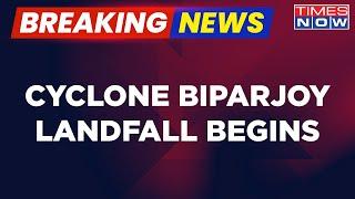 Biarpjoy Cyclone Update: Landfall Commences, To Continue Up To Midnight, Says IMD