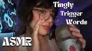 ASMR | Upclose Trigger Words In Breathy, Clicky & Anticipatory Whispers (Fast Mouth Sounds, More)