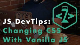 How to Change CSS Styles with Vanilla JavaScript