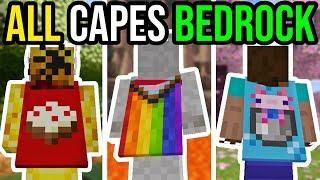 How To Get EVERY CAPE In Minecraft Bedrock!