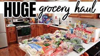 LARGE FAMILY SHOP WITH ME & HUGE GROCERY HAUL