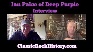 Ian Paice Of Deep Purple 2024 Interview with Brian Kachejian of ClassicRockHistory.com