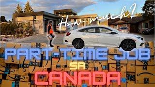 PART TIME JOB sa CANADA | MAGKANO? | AMAZON FLEX DRIVER SALARY | KABANATA 96