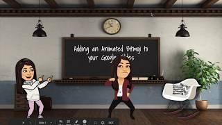 Animated 3D Bitmoji for Google Slides