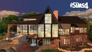 Family Mountain Home | 4 BEDROOMS | The Sims 4 Stop Motion Build | CC list + tray files