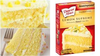 Duncan Hines Cake Mix / Boxed Cake mix /Cake / Baking