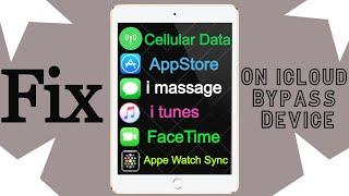 FixAfter Icloud BypassMobile Data ️AppStoreℹ️itunes️Apple Watch Sync Cellular Data i massage