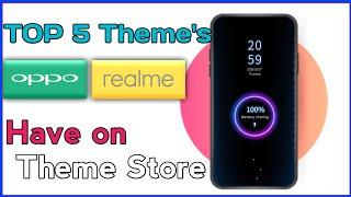 Top 5 Theme's For Realme & OPPO phones in 2020 | TOP 5 theme's For colorOS | colorOS Top 5 Theme's |