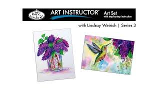 Art Instructor™ Series 3 Watercolor Drawing Preview with Lindsay Weirich