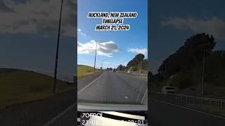 March 21, 2024 Timelapse Auckland, New Zealand | 70mai Dashcam