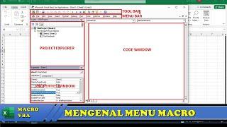 1. Tutorial VBA Excel Untuk Pemula | Mengenal Menu Macro |