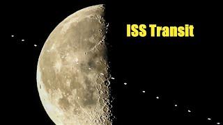 International Space Station (ISS) Lunar Transit