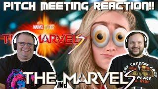 The Marvels: Pitch Meeting | REACTION!!