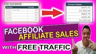 How To Do Affiliate Marketing on Facebook Using F R E E Traffic (Make $50+ Again and Again)