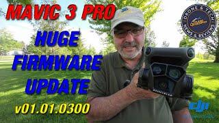 DJI Mavic 3 Pro Major Firmware Update September 2023 v01.01.0300